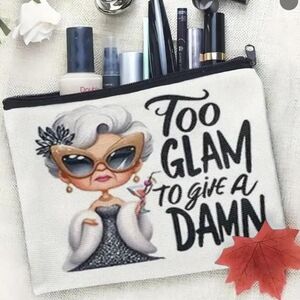 Sassy Funny Every Day Makeup Cosmetic Pouch NEW